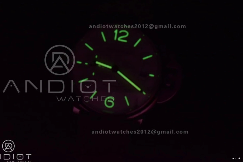 Luminor Brown Strap Due Dial Asso Popular White PAM1046 Edition on 977 VSF Best AXXXIV 0724